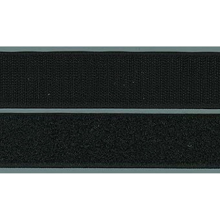Klettverschluss 30mm schwarz