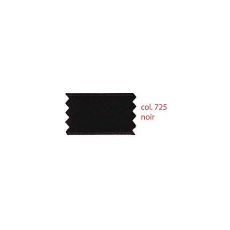 Satinband schwarz / 3mm