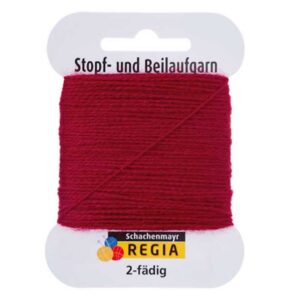 2-fädig Beilaufgarn dunkelrot