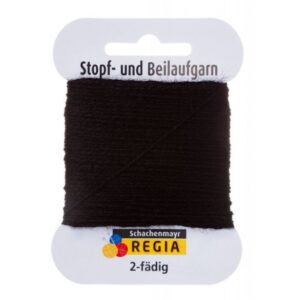 2-fädig Beilaufgarn schwarz