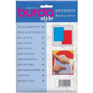 Burda Kopierpapier -blau/rot