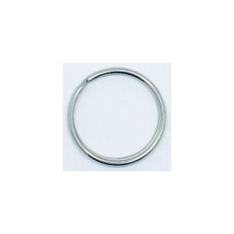 Schlüsselring silber 40 mm