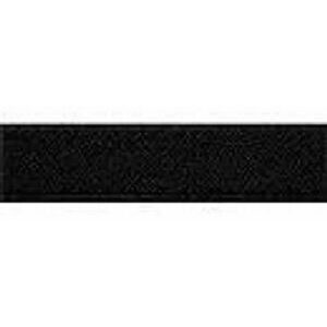 Velours Elast schwarz 25 mm