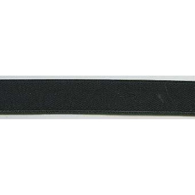 Velours Elast schwarz 20 mm
