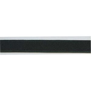 Velours Elast schwarz 15 mm