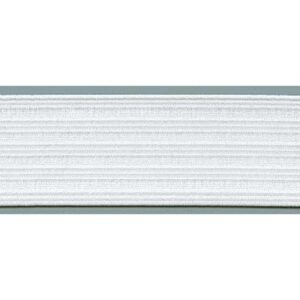 Nähgassen-Monofil Elast weiss 40 mm