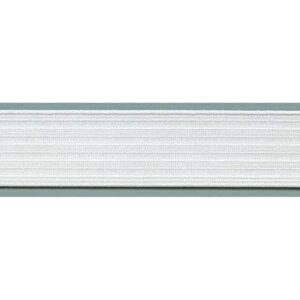 Nähgassen-Monofil Elast weiss 30 mm