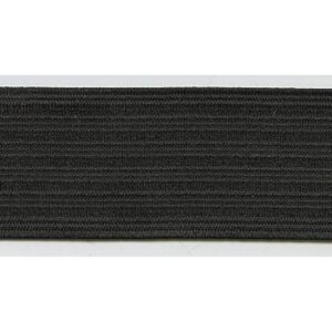 Nähgassen-Monofil Elast schwarz 50 mm