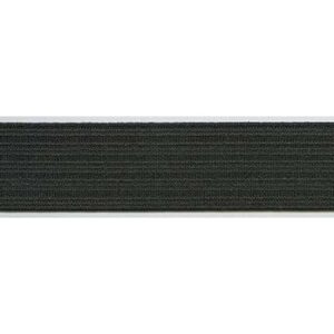 Nähgassen-Monofil Elast schwarz 30 mm