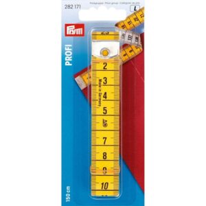 Massband 150 cm gelb