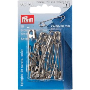 Sicherheitsnadeln silber assortiert