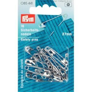 Sicherheitsnadeln silber 27 mm