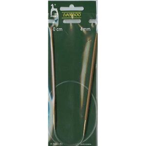 Bamboo Rundstricknadel 60cm/4 mm