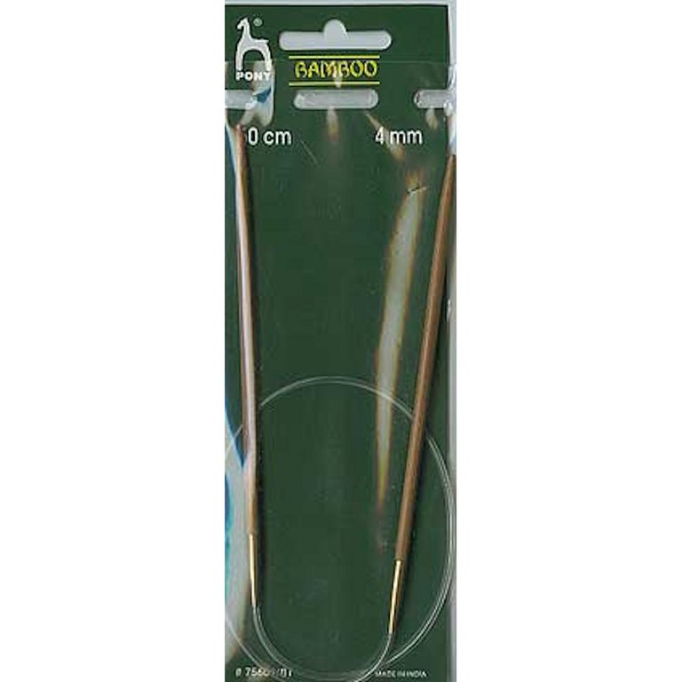 Bamboo Rundstricknadel 60cm/4 mm