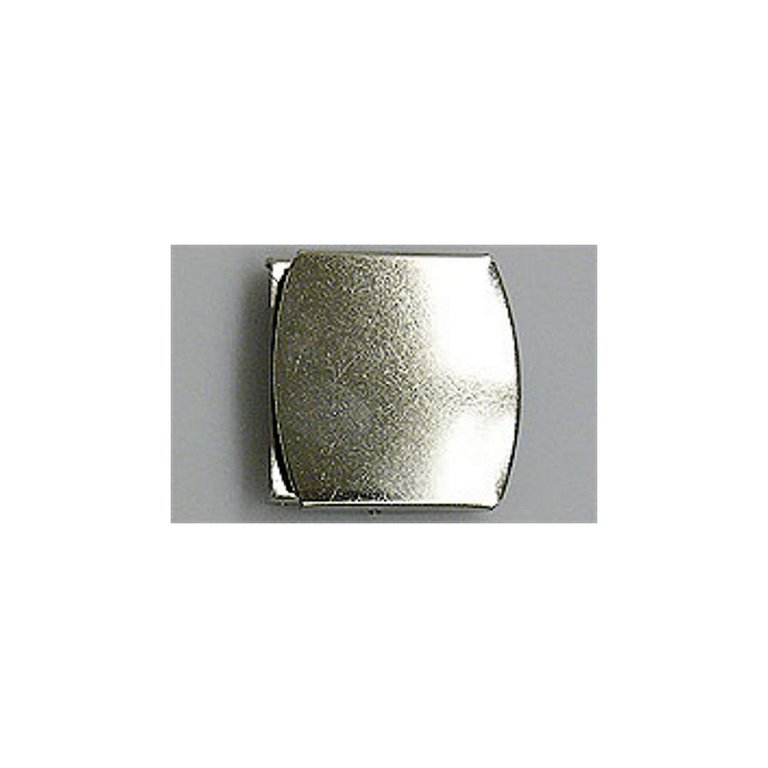 Klemmschnalle silber 40 mm