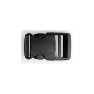 Steckschnalle schwarz 25 mm