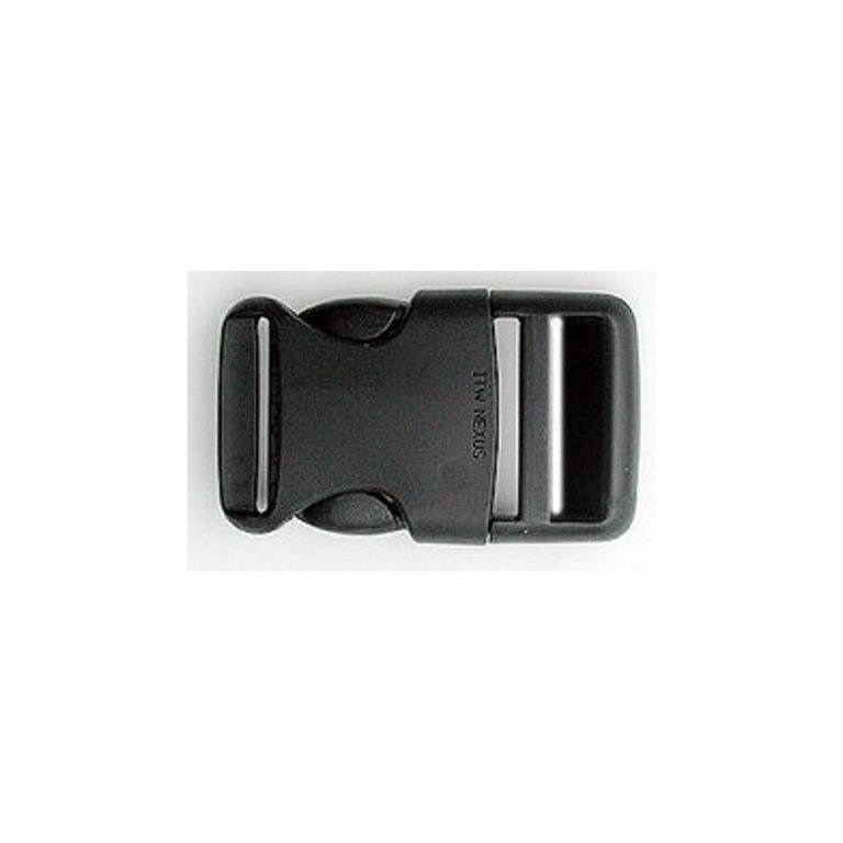 Steckschnalle schwarz 25 mm