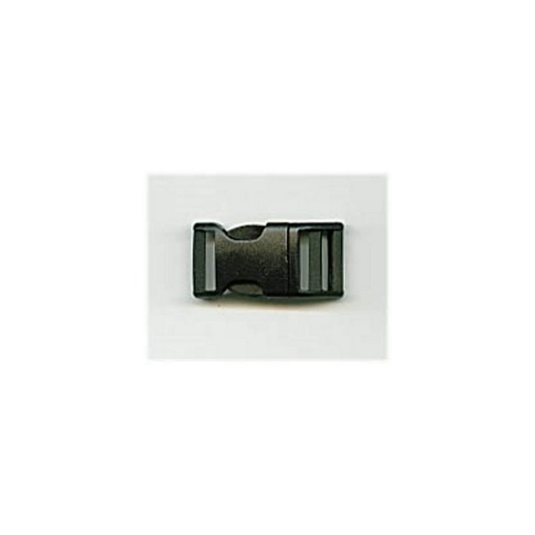 Steckschnalle schwarz 16 mm