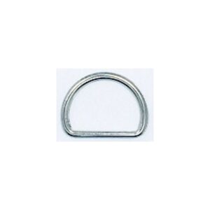 Halbrundring silber 20 mm