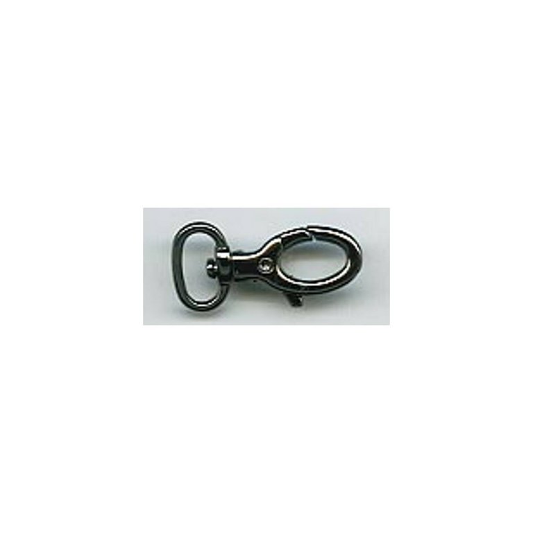 Karabiner geschwärzt 12 mm