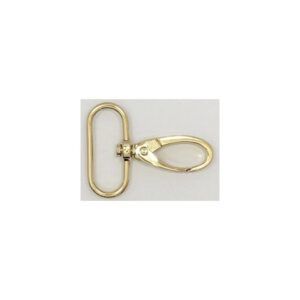 Karabiner gold 30 mm