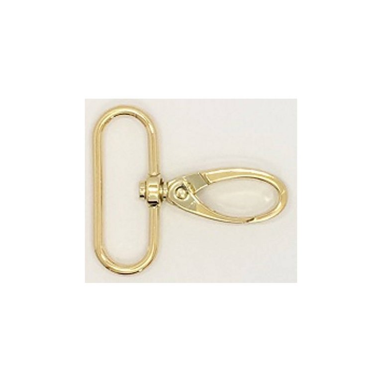 Karabiner gold 40 mm