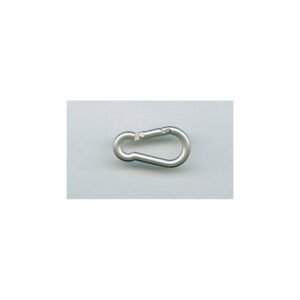 Karabiner Haken silber 35 mm
