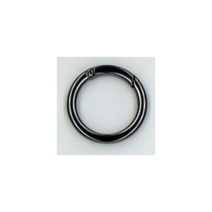 Karabiner rund altsilber 47 mm