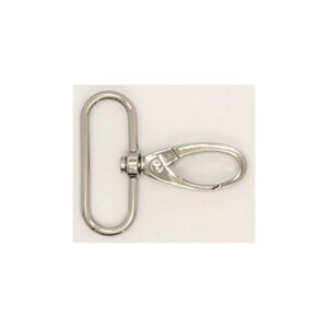 Karabiner silber 40 mm