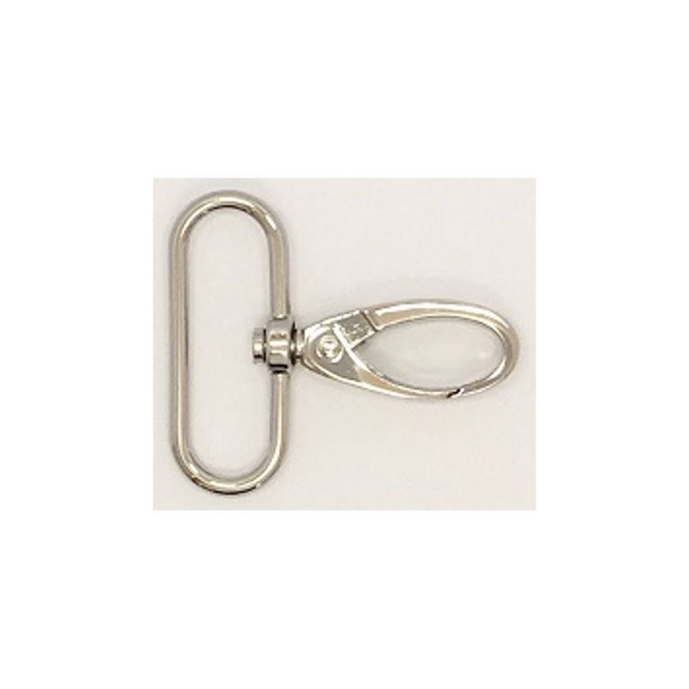 Karabiner silber 40 mm