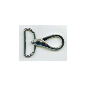 Karabiner silber 38 mm