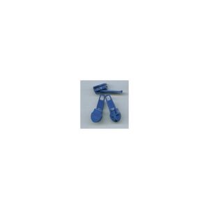 hellroyalblau Flex 6 Schieber