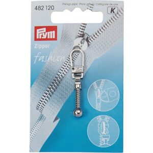 Zipper silber