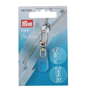 Zipper silber
