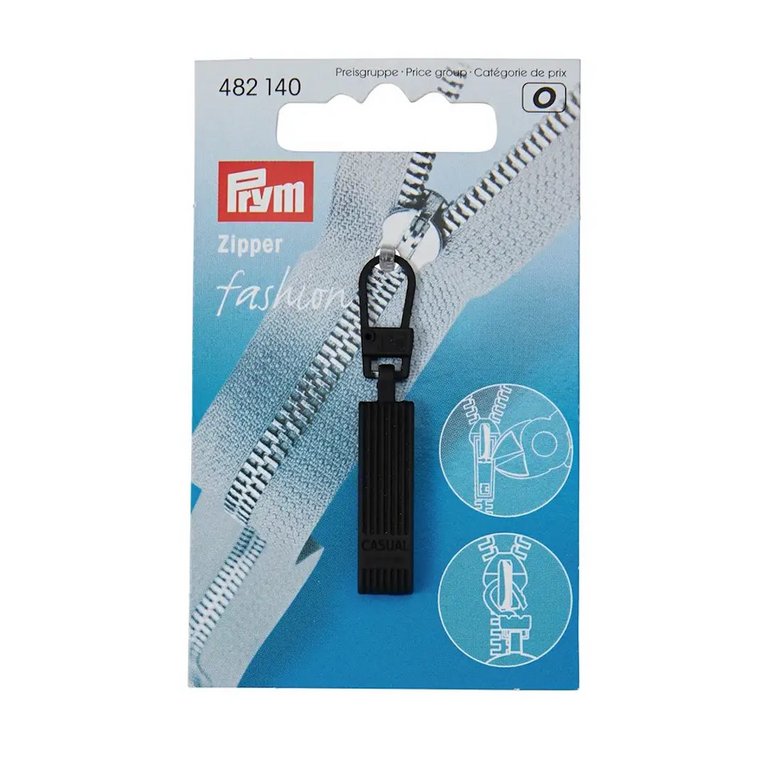 Zipper schwarz