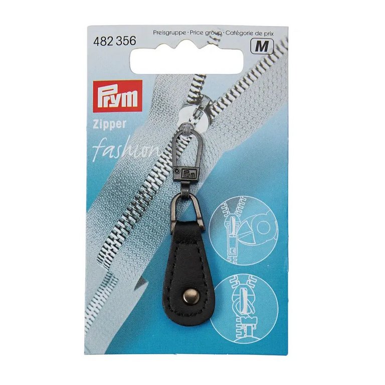 Zipper schwarz